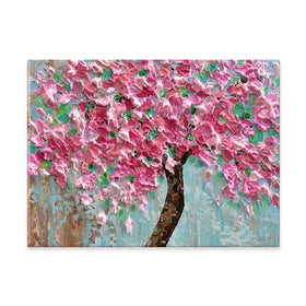 Pink Tree Canvas Print Pink Tree Canvas Print wall art product Olga Tkachyk