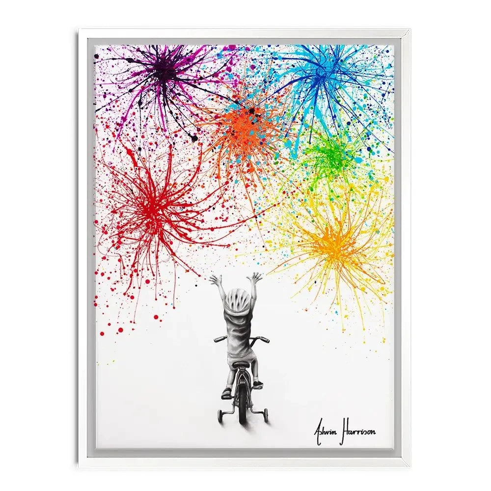 Playful Celebration Canvas Print Playful Celebration Canvas Print wall art product Ashvin Harrison
