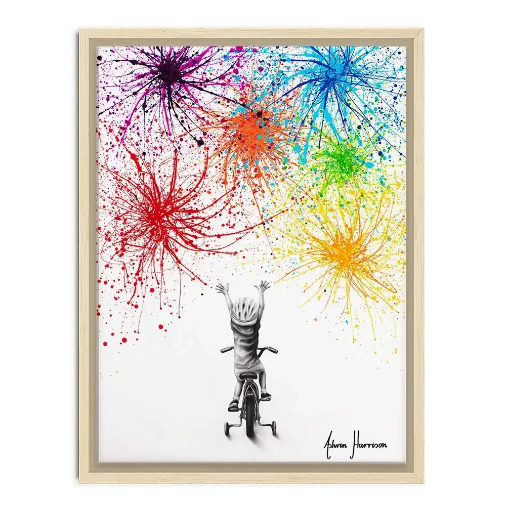 Playful Celebration Canvas Print Playful Celebration Canvas Print wall art product Ashvin Harrison