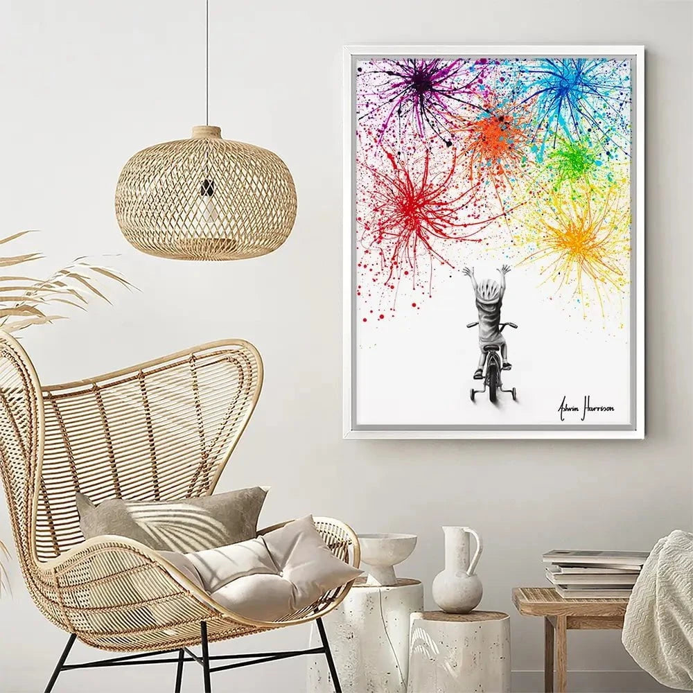 Playful Celebration Canvas Print Playful Celebration Canvas Print wall art product Ashvin Harrison