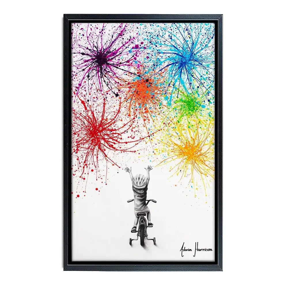 Playful Celebration Canvas Print Playful Celebration Canvas Print wall art product Ashvin Harrison