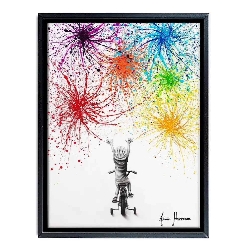 Playful Celebration Canvas Print Playful Celebration Canvas Print wall art product Ashvin Harrison