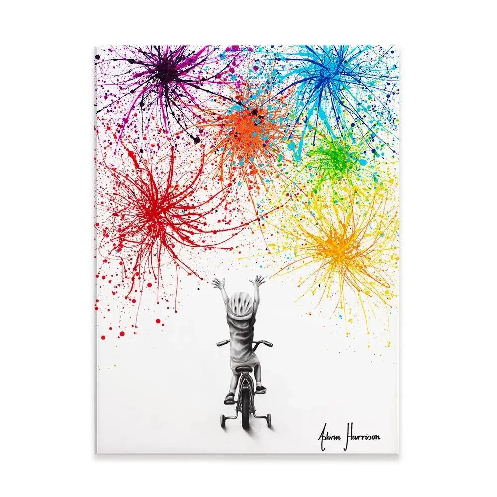 Playful Celebration Canvas Print Playful Celebration Canvas Print wall art product Ashvin Harrison