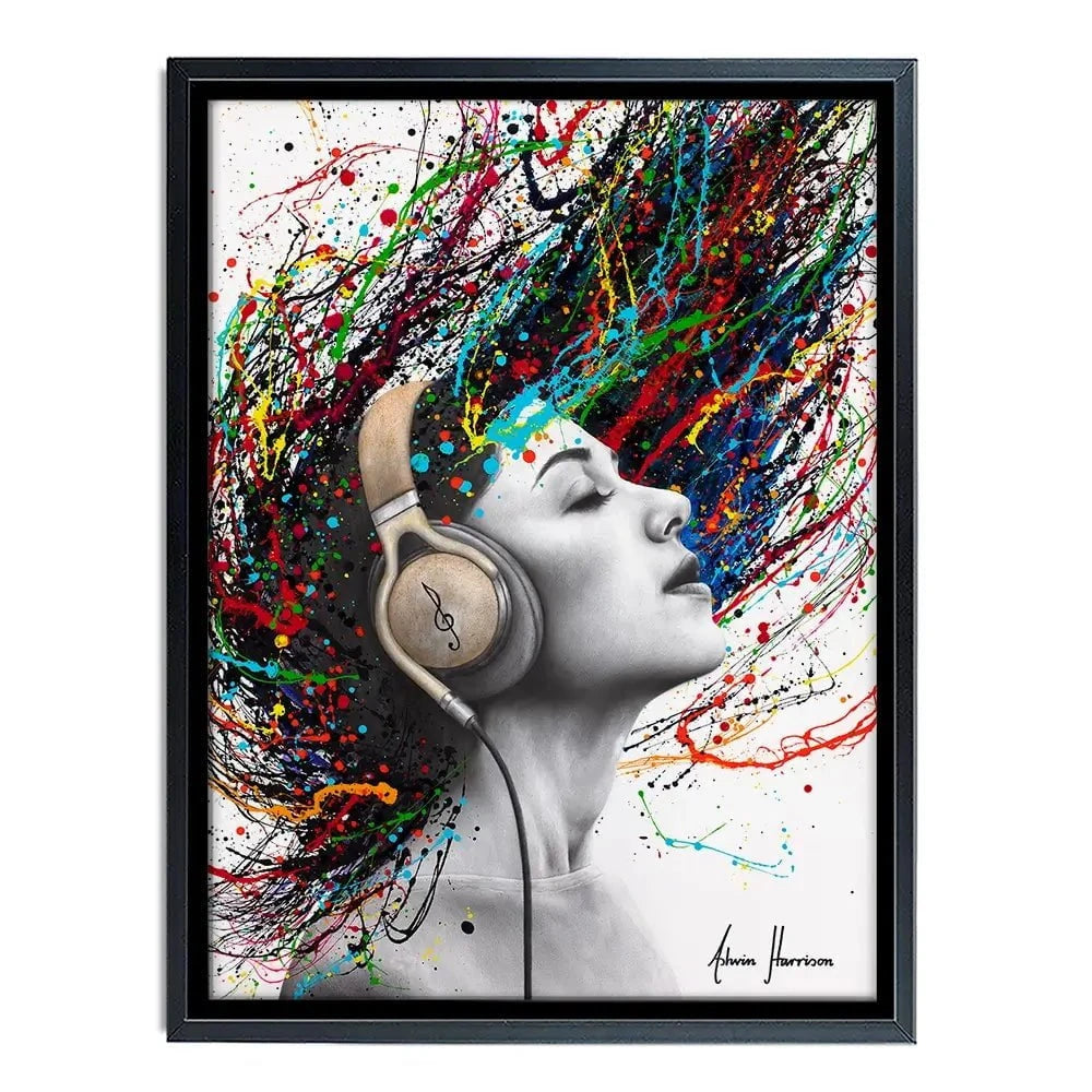 Playing Her Tune Canvas Print Playing Her Tune Canvas Print wall art product Ashvin Harrison
