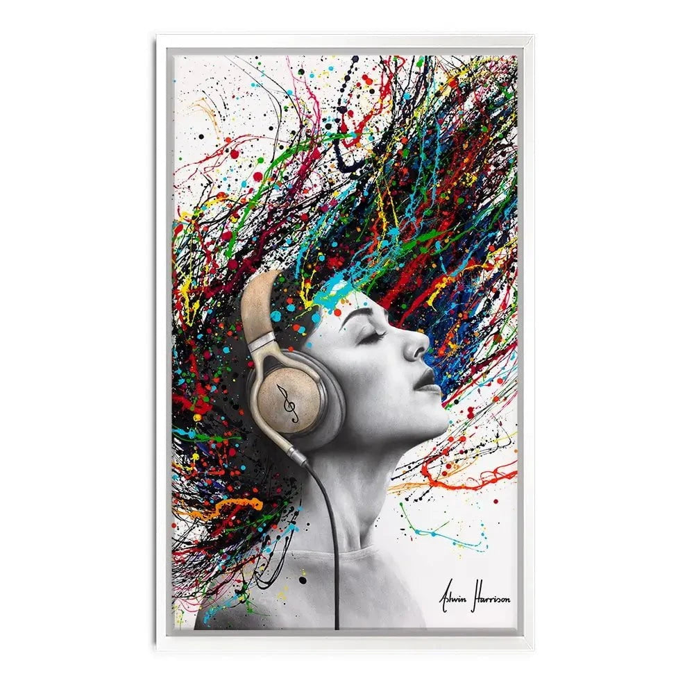 Playing Her Tune Canvas Print Playing Her Tune Canvas Print wall art product Ashvin Harrison