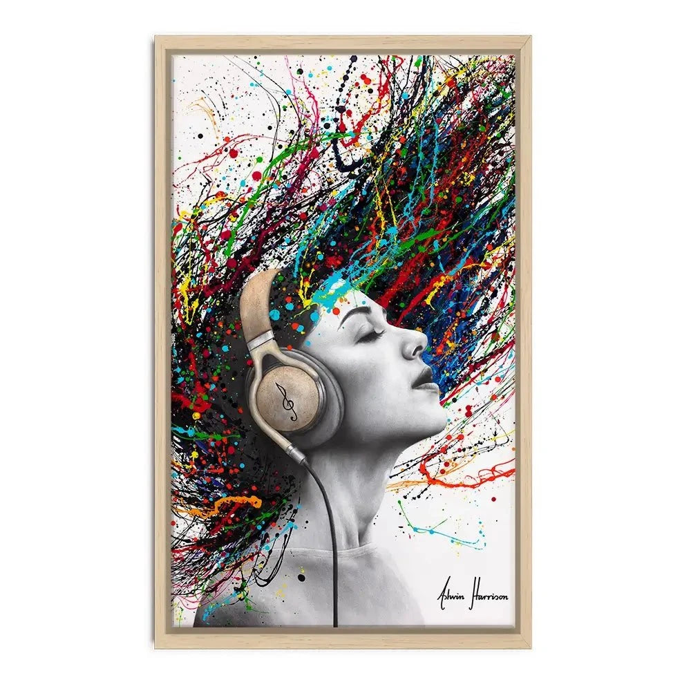Playing Her Tune Canvas Print Playing Her Tune Canvas Print wall art product Ashvin Harrison