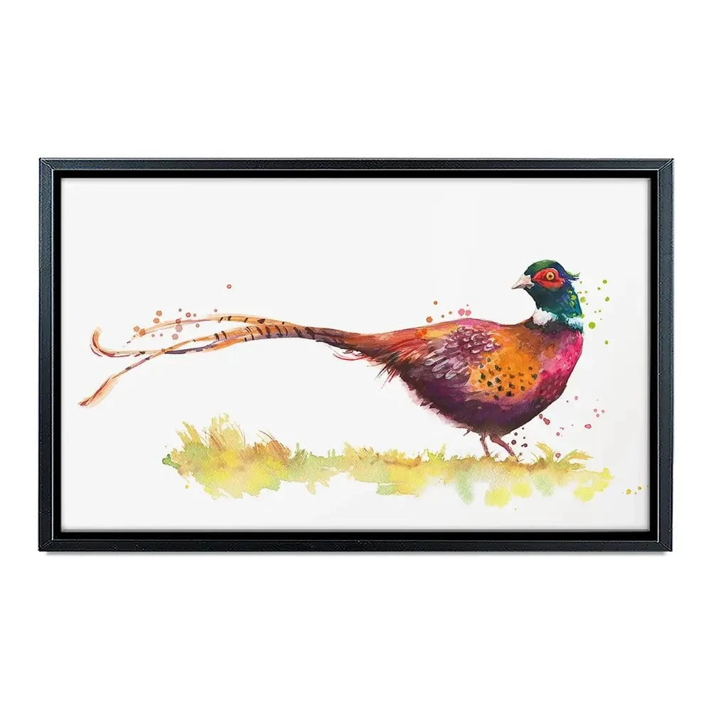 Pleasant Pheasant Canvas Print Pleasant Pheasant Canvas Print wall art product Kamieshkova / Shutterstock