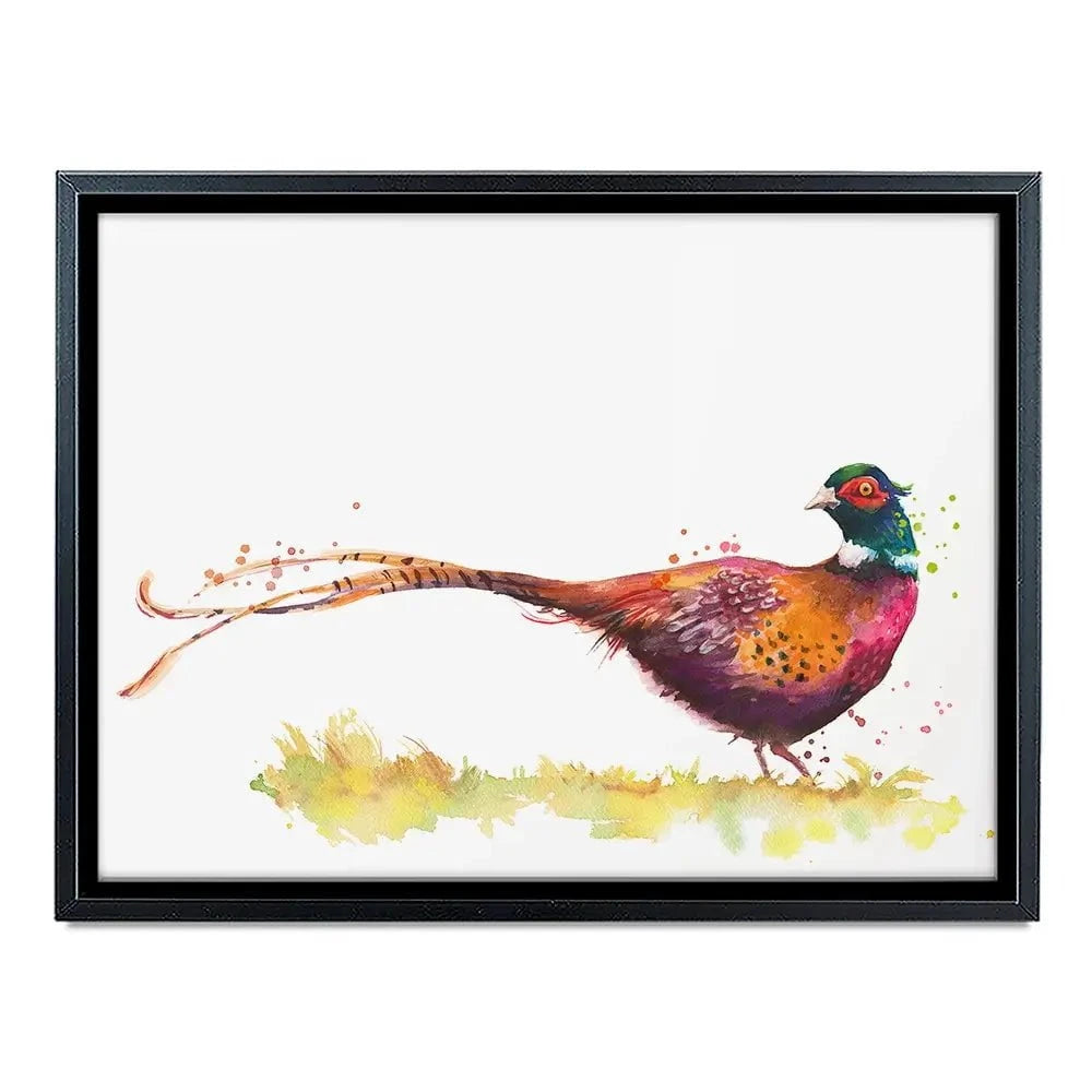 Pleasant Pheasant Canvas Print Pleasant Pheasant Canvas Print wall art product Kamieshkova / Shutterstock