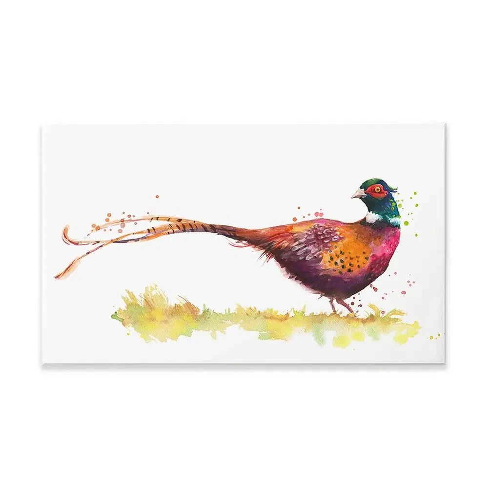 Pleasant Pheasant Canvas Print Pleasant Pheasant Canvas Print wall art product Kamieshkova / Shutterstock