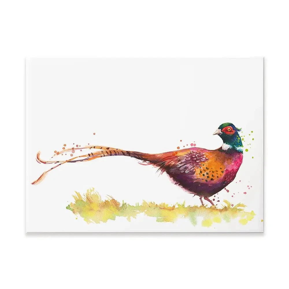Pleasant Pheasant Canvas Print Pleasant Pheasant Canvas Print wall art product Kamieshkova / Shutterstock