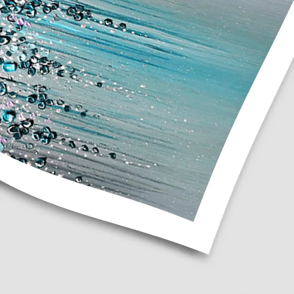 Please Me Grey Art Print Please Me Grey Art Print wall art product Nada Khatib