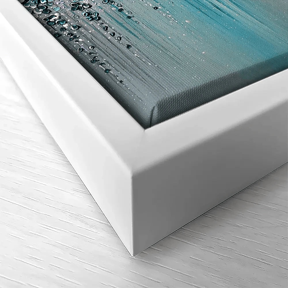 Please Me Grey Canvas Print Please Me Grey Canvas Print wall art product Nada Khatib