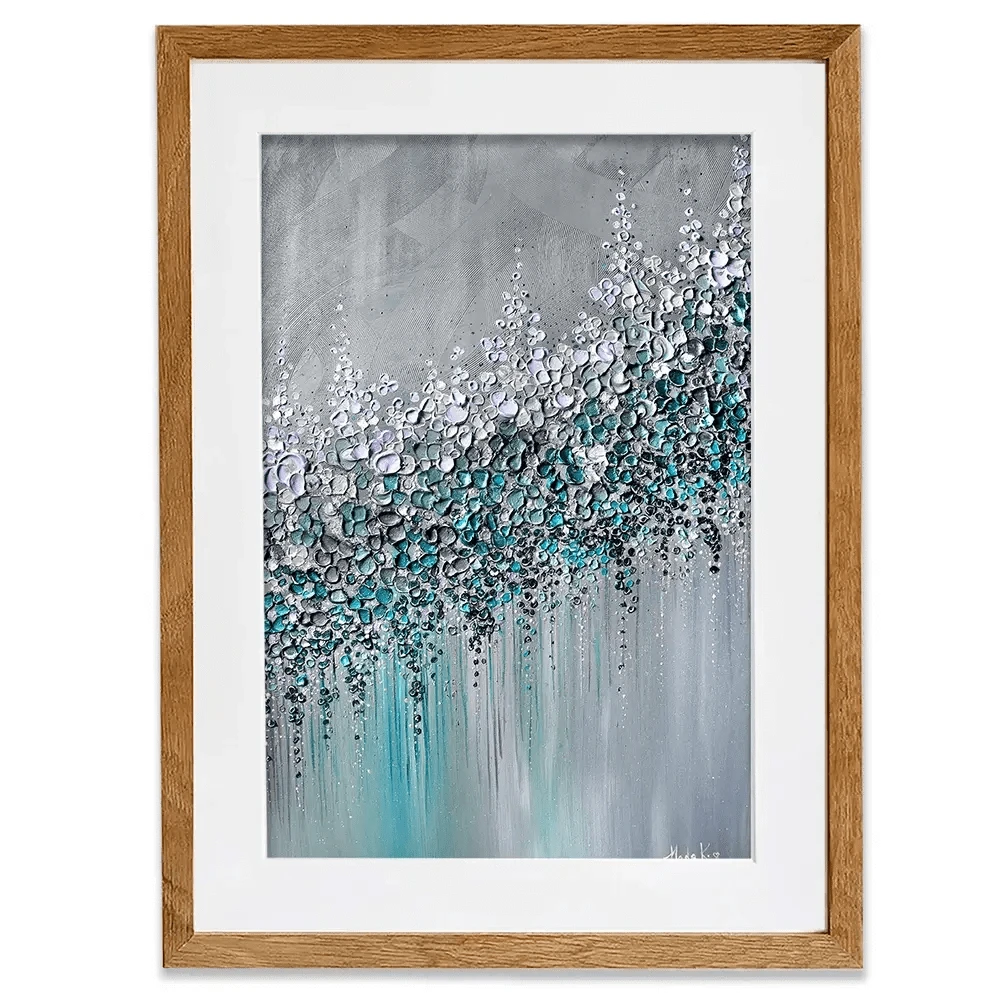 Please Me Grey Framed Art Print Please Me Grey Framed Art Print wall art product Nada Khatib