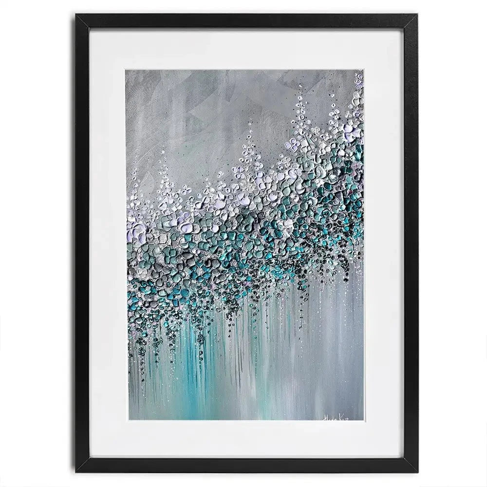 Please Me Grey Framed Art Print Please Me Grey Framed Art Print wall art product Nada Khatib