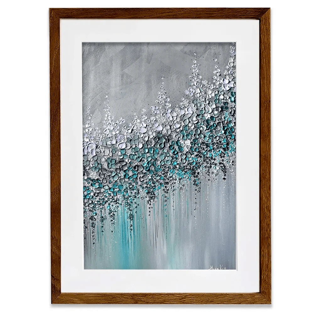 Please Me Grey Framed Art Print Please Me Grey Framed Art Print wall art product Nada Khatib