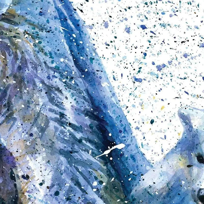 Polar Bear And Baby Art Print Polar Bear And Baby Art Print wall art product KOSTART / Shutterstock