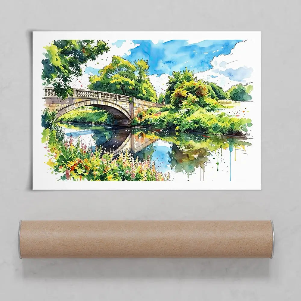 Pollock Park Glasgow Art Print Pollock Park Glasgow Art Print wall art product David Alexander Elder