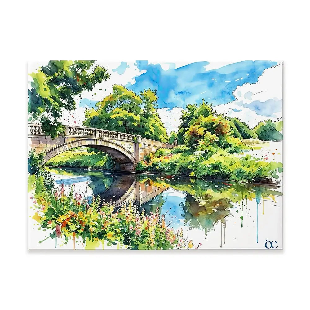 Pollock Park Glasgow Canvas Print Pollock Park Glasgow Canvas Print wall art product David Alexander Elder