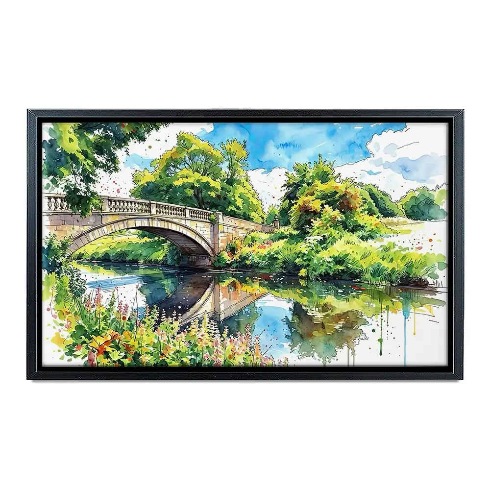 Pollock Park Glasgow Canvas Print Pollock Park Glasgow Canvas Print wall art product David Alexander Elder