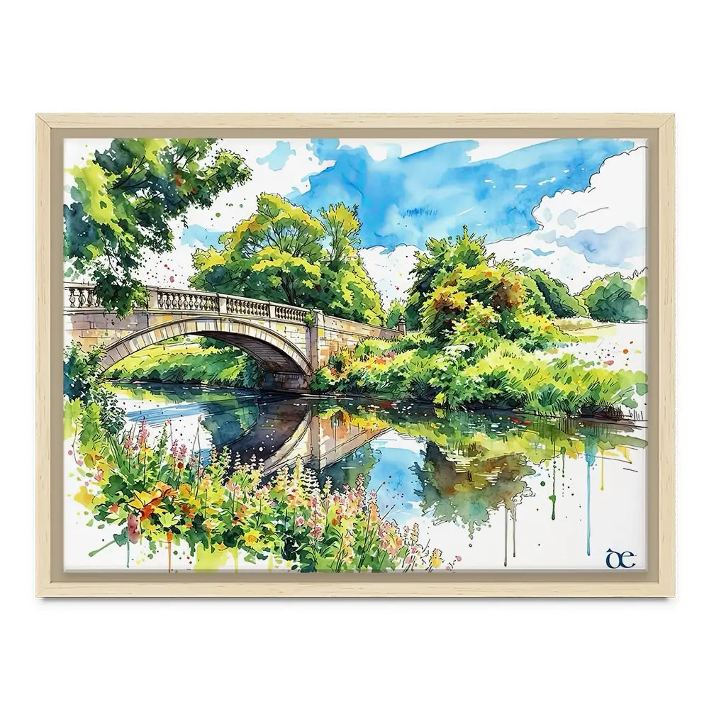 Pollock Park Glasgow Canvas Print Pollock Park Glasgow Canvas Print wall art product David Alexander Elder