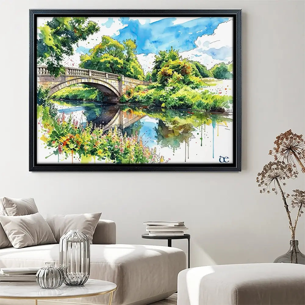 Pollock Park Glasgow Canvas Print Pollock Park Glasgow Canvas Print wall art product David Alexander Elder