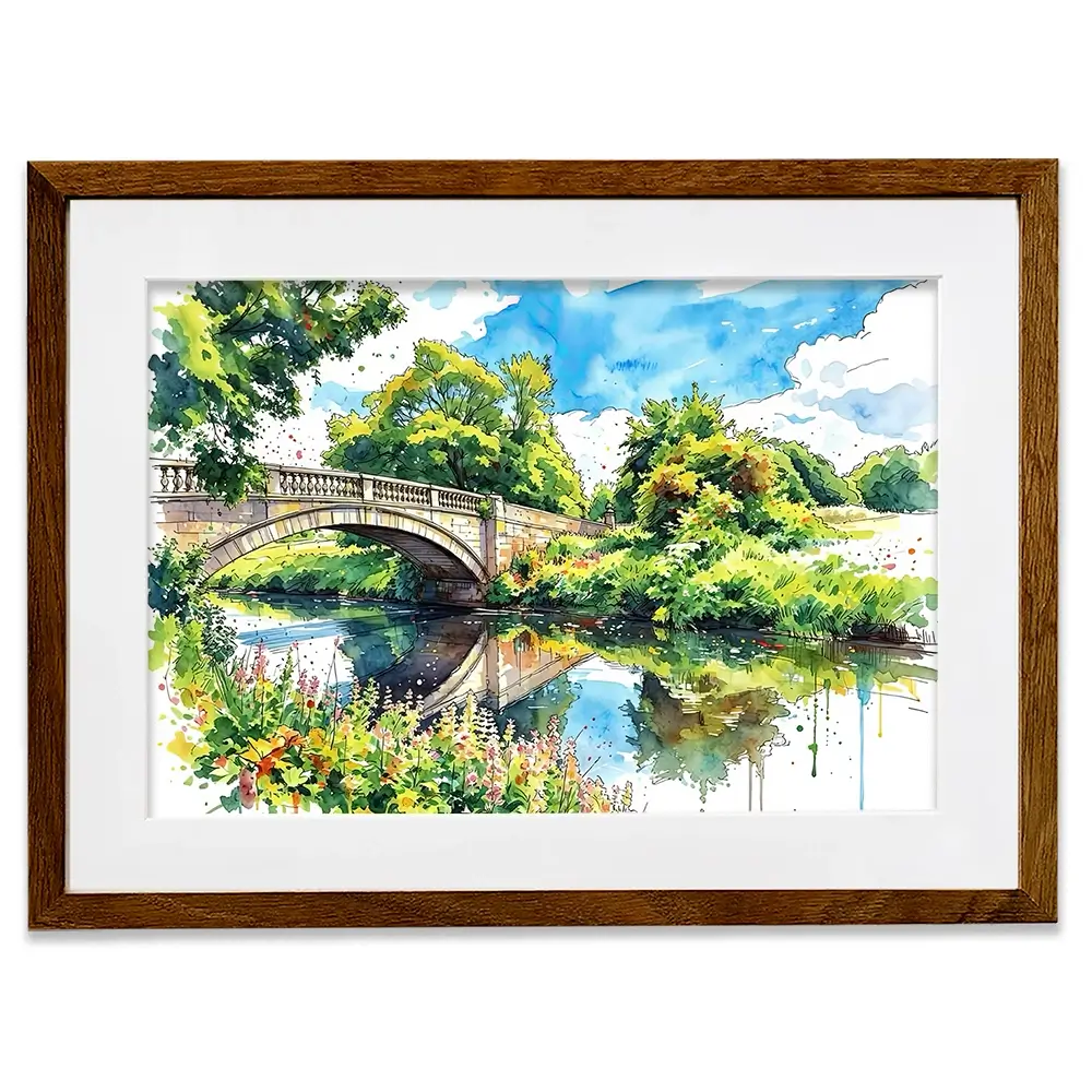 Pollock Park Glasgow Framed Art Print Pollock Park Glasgow Framed Art Print wall art product David Alexander Elder