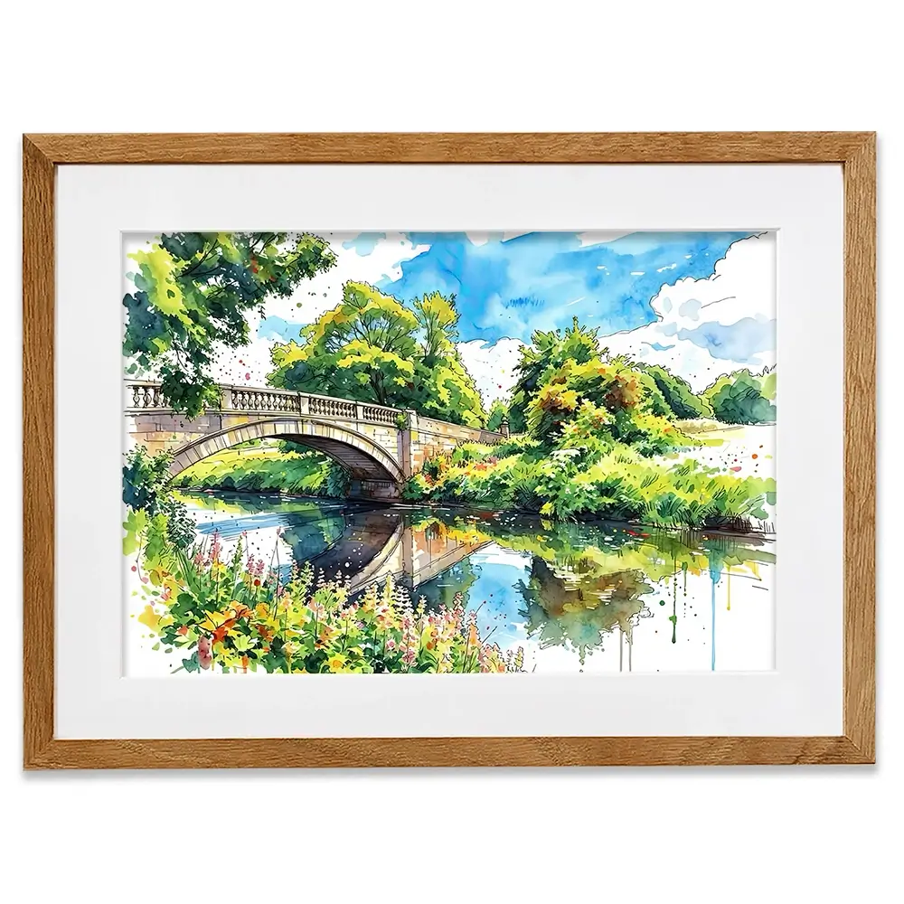 Pollock Park Glasgow Framed Art Print Pollock Park Glasgow Framed Art Print wall art product David Alexander Elder
