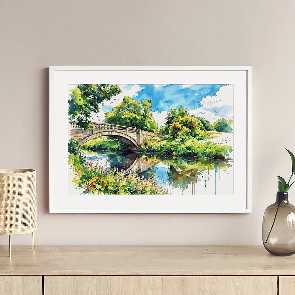 Pollock Park Glasgow Framed Art Print Pollock Park Glasgow Framed Art Print wall art product David Alexander Elder