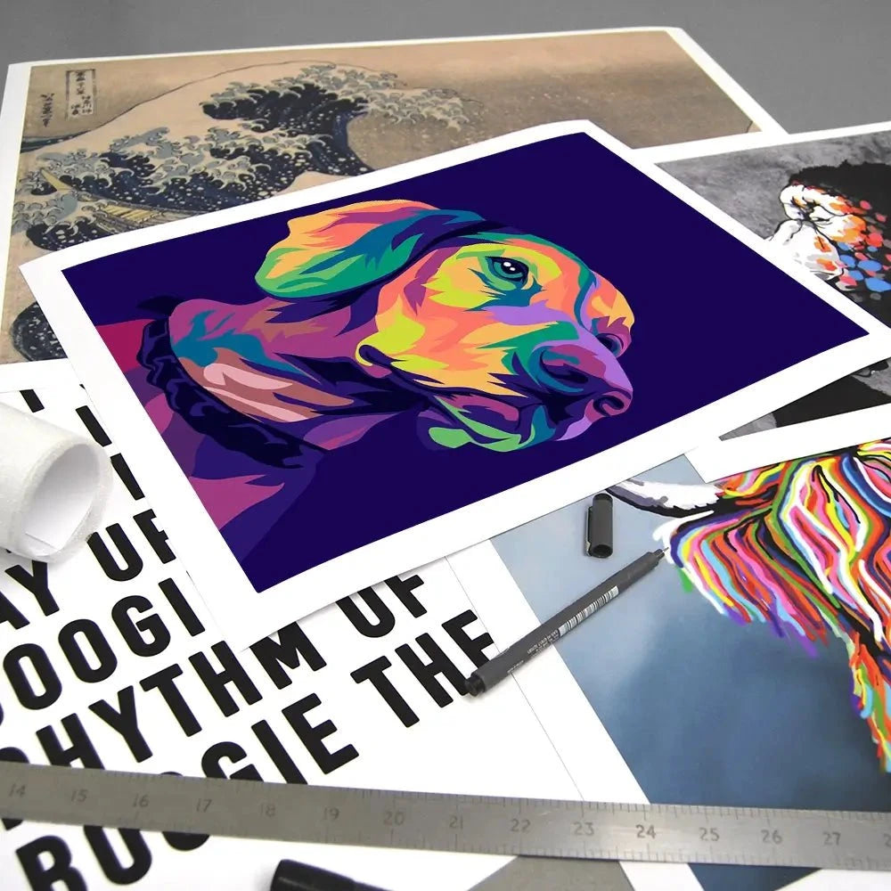 Pop Art Labrador Retriever Art Print Pop Art Labrador Retriever Art Print wall art product Zero05Ard / Shutterstock