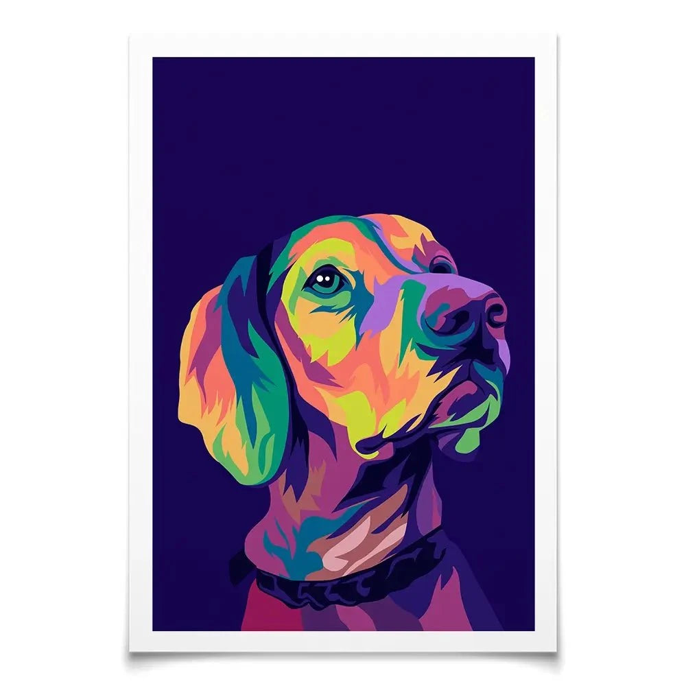 Pop Art Labrador Retriever Art Print Pop Art Labrador Retriever Art Print wall art product Zero05Ard / Shutterstock
