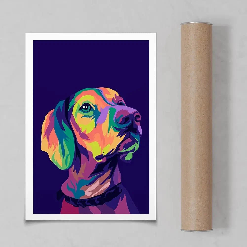 Pop Art Labrador Retriever Art Print Pop Art Labrador Retriever Art Print wall art product Zero05Ard / Shutterstock