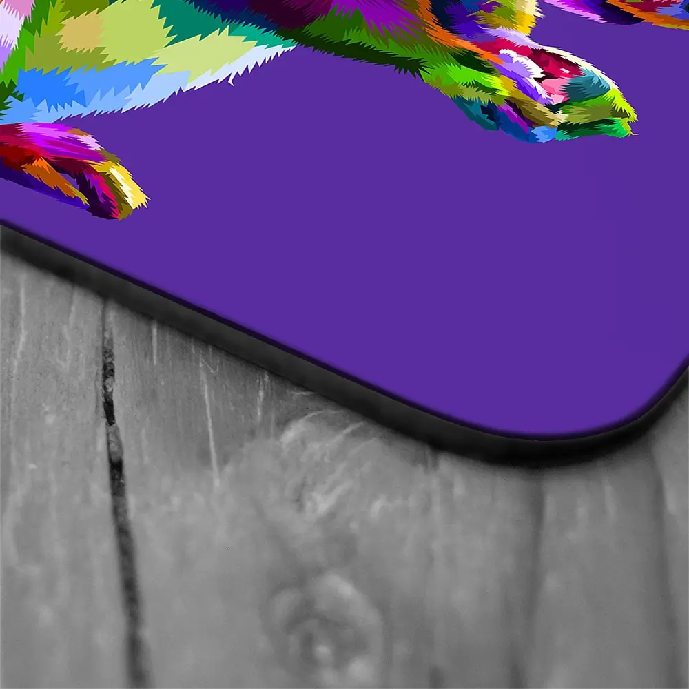 Pop Art Squirrel Coaster Set Pop Art Squirrel Coaster Set wall art product rainbow zoo / Shutterstock