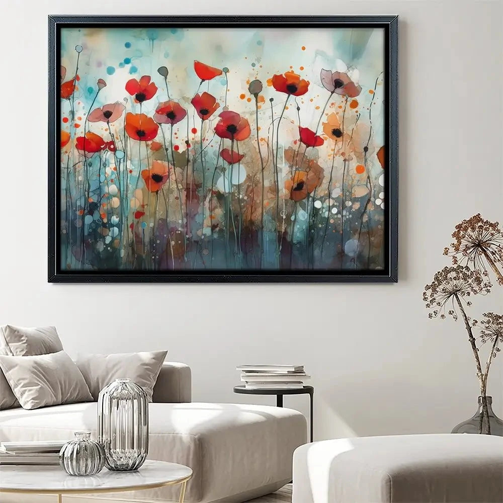 Poppies Canvas Print Poppies Canvas Print wall art product David Alexander Elder