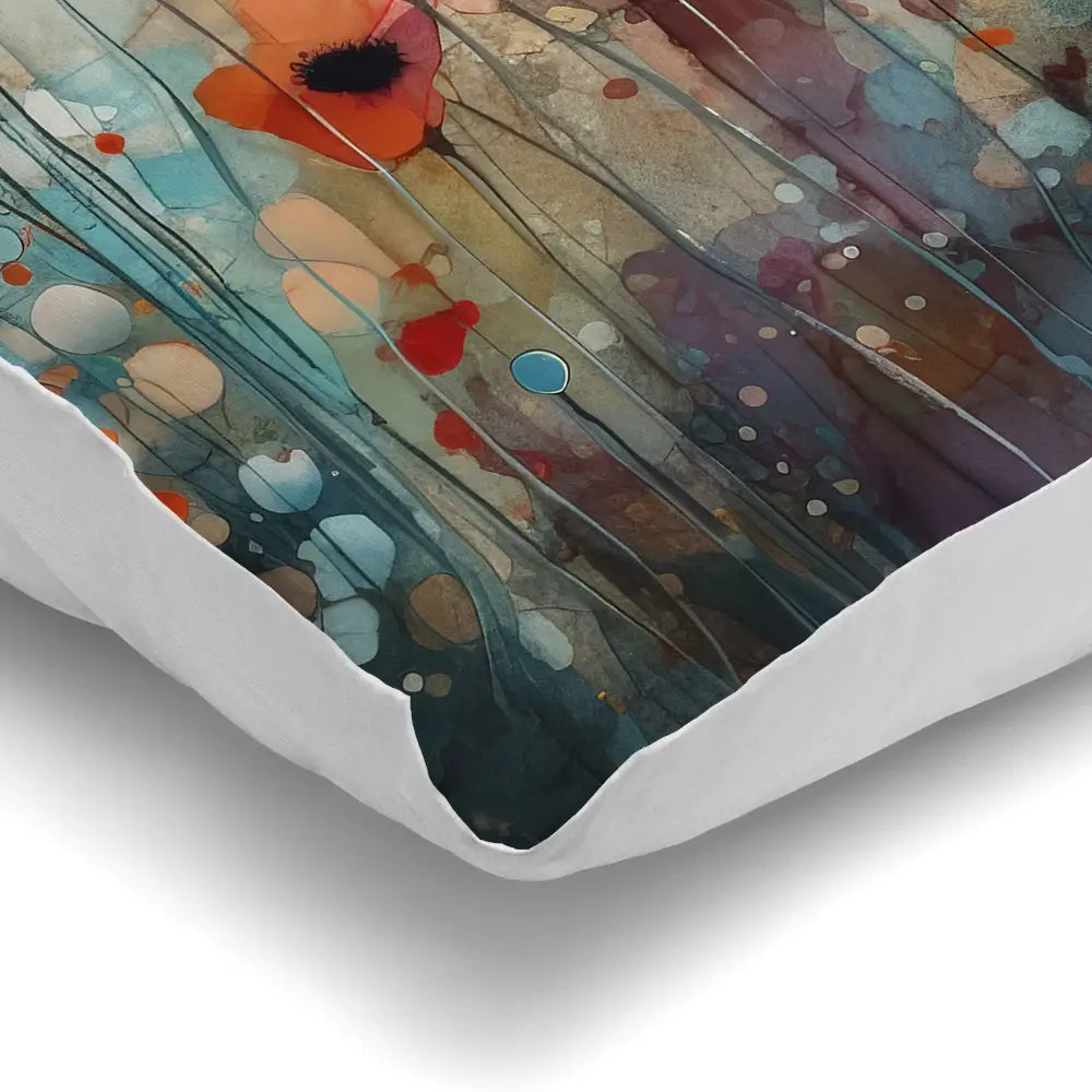 Poppies Cushion Poppies Cushion wall art product Art Print Shop