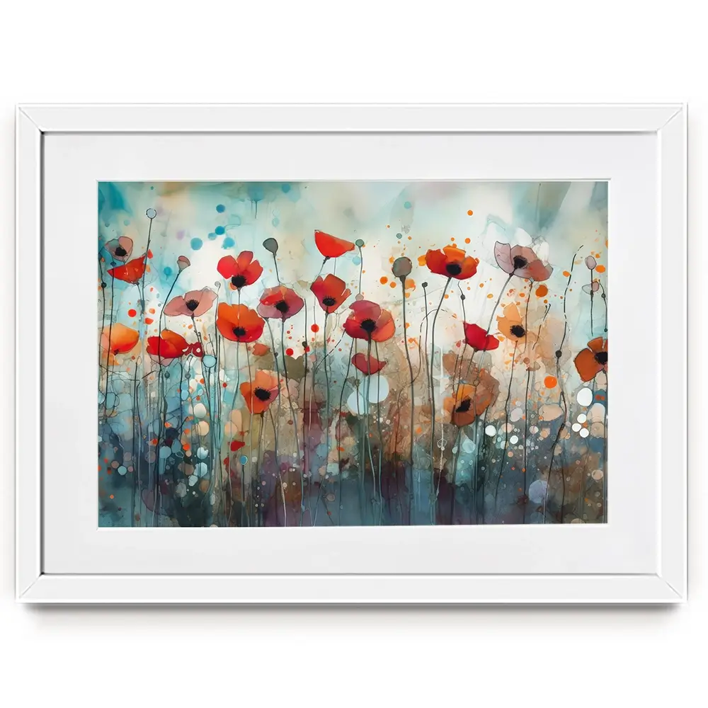 Poppies Framed Art Print Poppies Framed Art Print wall art product David Alexander Elder