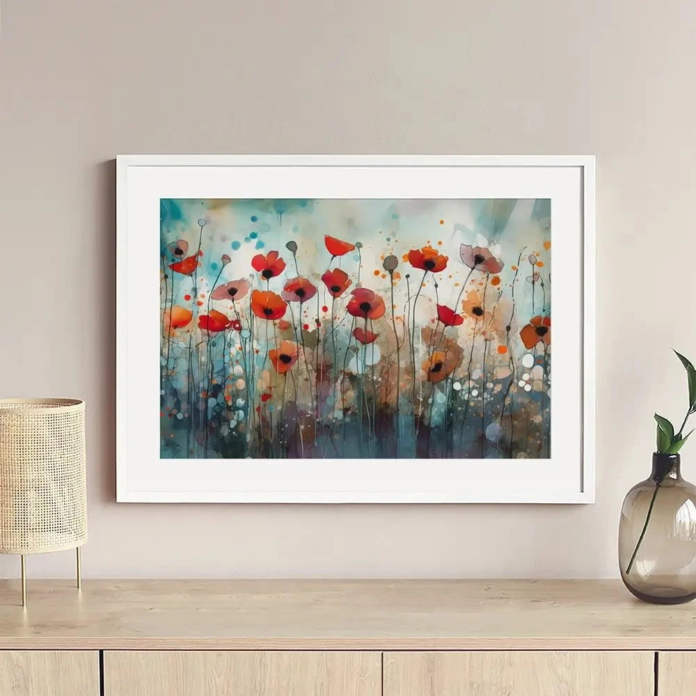 Poppies Framed Art Print Poppies Framed Art Print wall art product David Alexander Elder