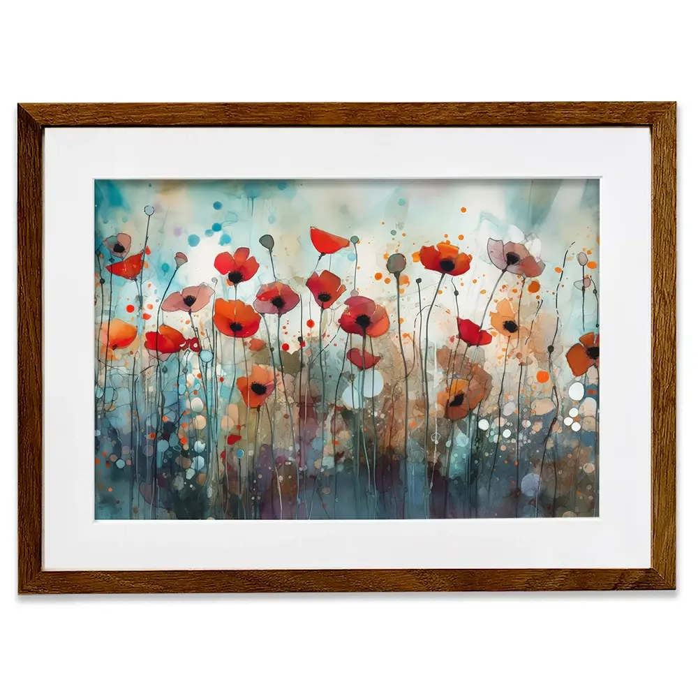 Poppies Framed Art Print Poppies Framed Art Print wall art product David Alexander Elder