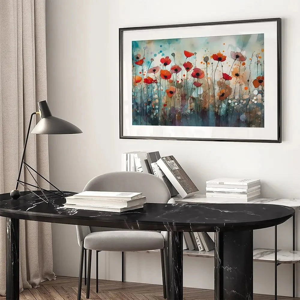 Poppies Framed Art Print Poppies Framed Art Print wall art product David Alexander Elder
