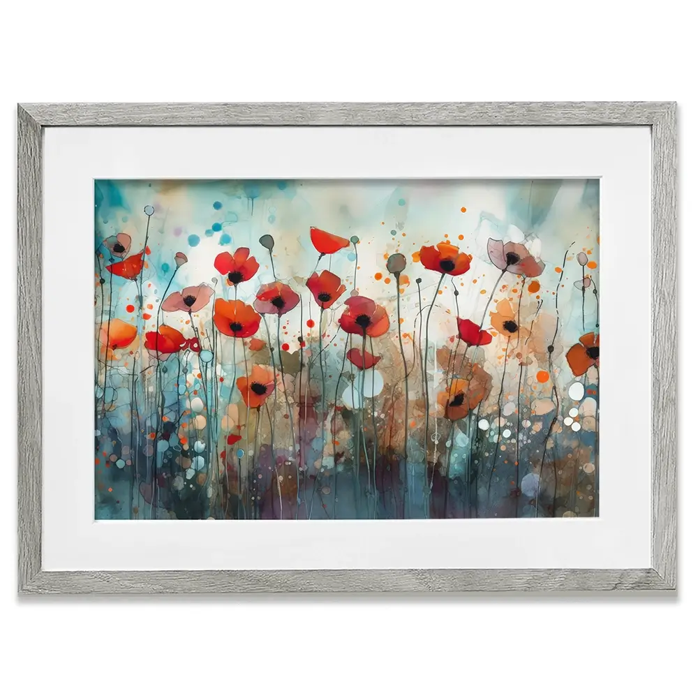 Poppies Framed Art Print Poppies Framed Art Print wall art product David Alexander Elder