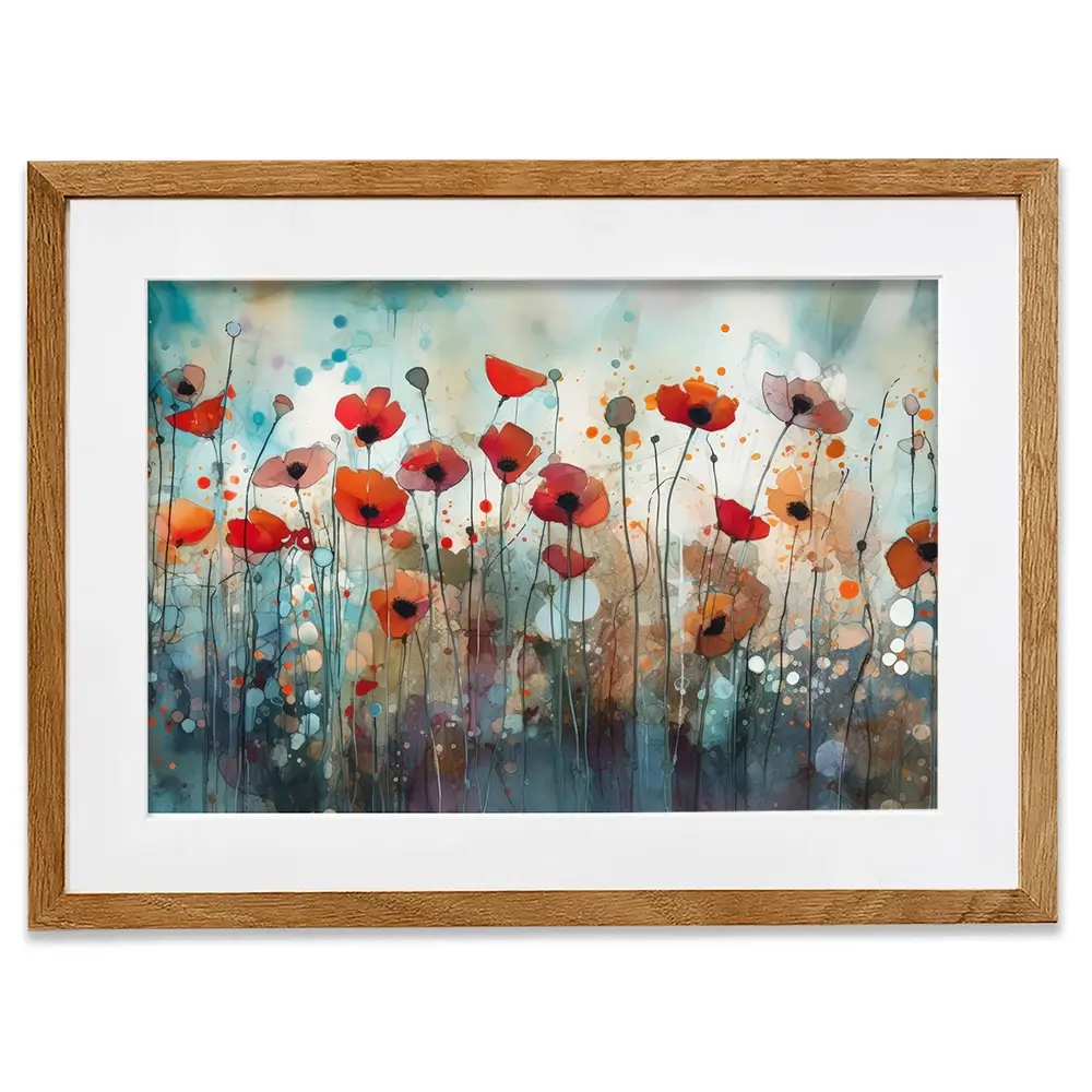 Poppies Framed Art Print Poppies Framed Art Print wall art product David Alexander Elder
