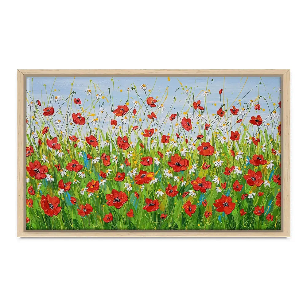 Poppies Galore Canvas Print Poppies Galore Canvas Print wall art product Olga Tkachyk