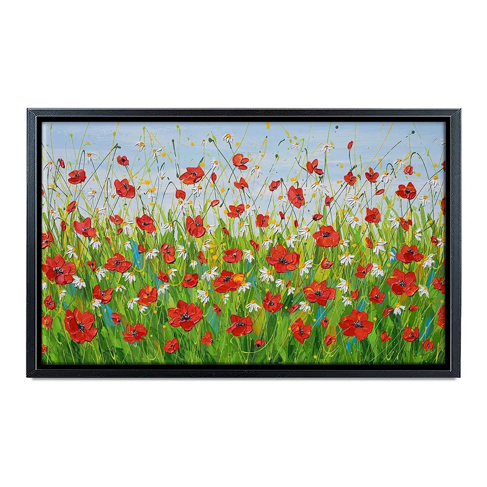 Poppies Galore Canvas Print Poppies Galore Canvas Print wall art product Olga Tkachyk