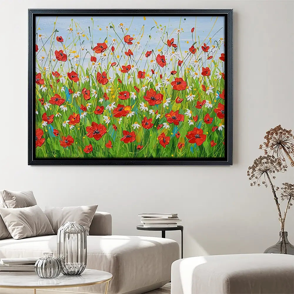 Poppies Galore Canvas Print Poppies Galore Canvas Print wall art product Olga Tkachyk