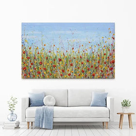 Poppies In July Canvas Print Poppies In July Canvas Print wall art product Olga Tkachyk