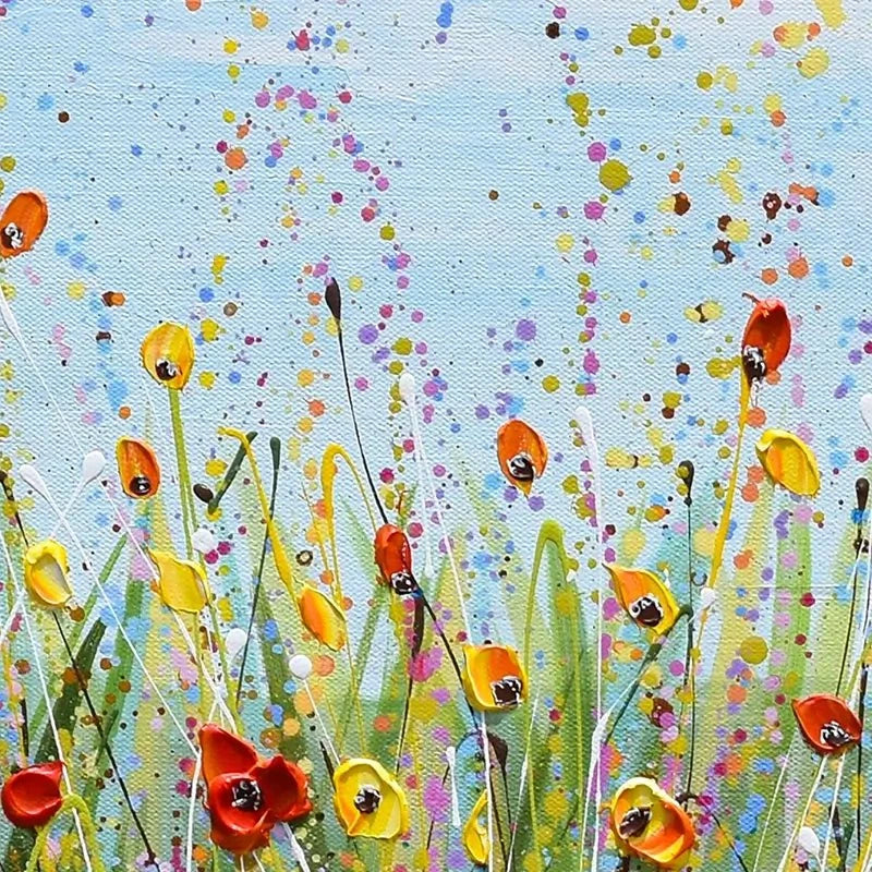 Poppies In July Canvas Print Poppies In July Canvas Print wall art product Olga Tkachyk