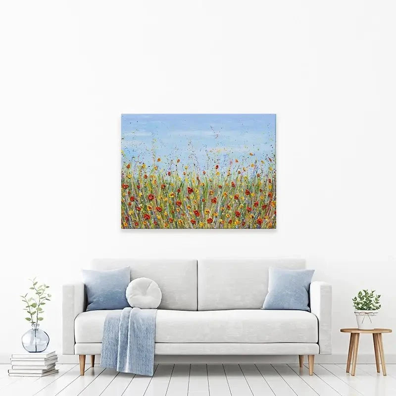 Poppies In July Canvas Print Poppies In July Canvas Print wall art product Olga Tkachyk