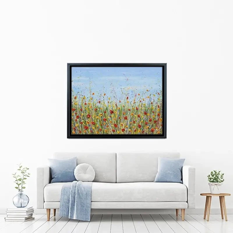 Poppies In July Canvas Print Poppies In July Canvas Print wall art product Olga Tkachyk