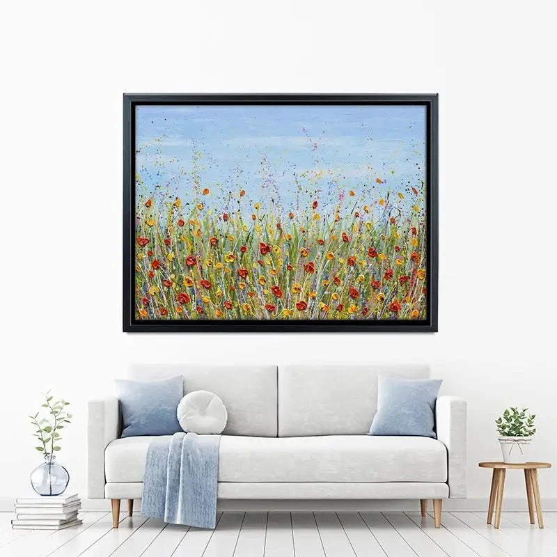 Poppies In July Canvas Print Poppies In July Canvas Print wall art product Olga Tkachyk