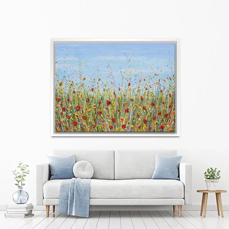 Poppies In July Canvas Print Poppies In July Canvas Print wall art product Olga Tkachyk