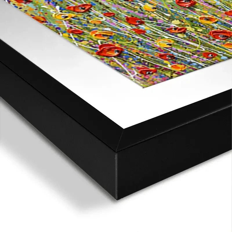 Poppies In July Framed Art Print Poppies In July Framed Art Print wall art product Olga Tkachyk